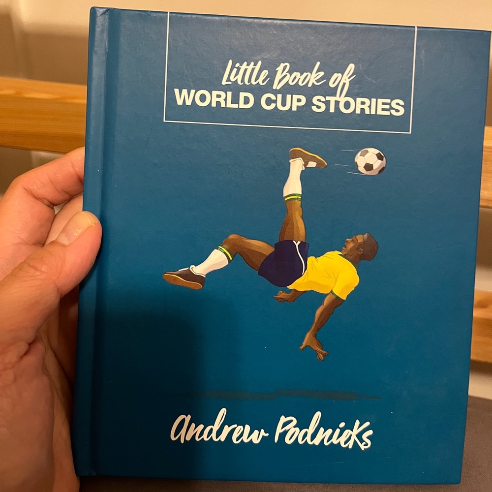 🌹 WORLD CUP Stories Book FIFA Football Sport Andrew Podnicks Boy Trivia Game Fan